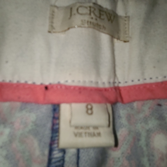 Cute J Crew Ankle Length Pants Sz 8 - Picture 5 of 5